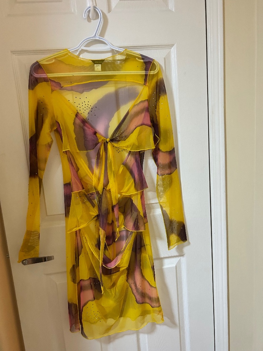 Kim Shui Mesh Swirl dress